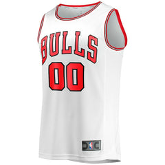 White Chicago Bulls Youth Fast Break Replica Custom Jersey sale | NBA