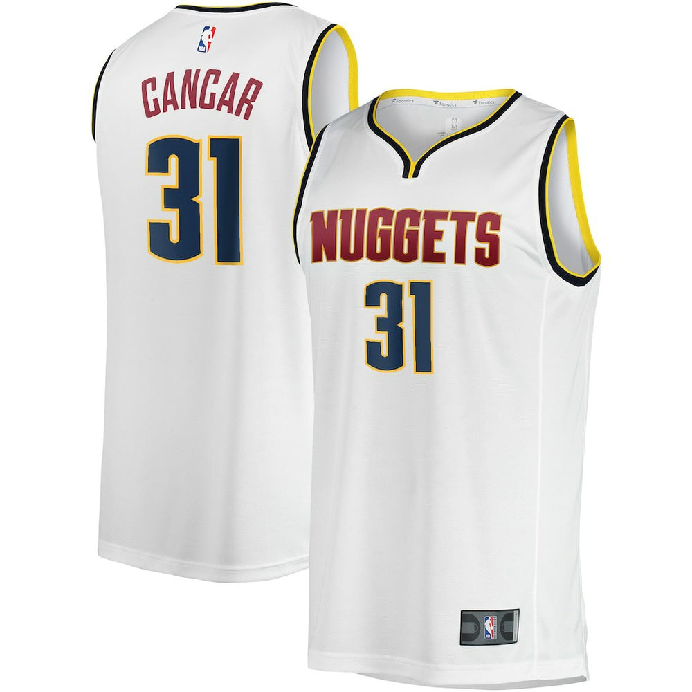 White Vlatko Cancar Denver Nuggets Fast Break Player Jersey sale | NBA