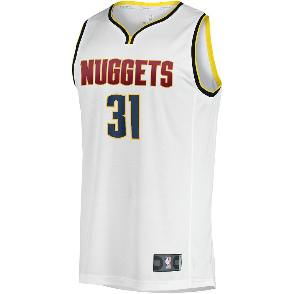 White Vlatko Cancar Denver Nuggets Fast Break Player Jersey sale | NBA