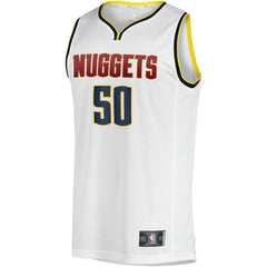 White Aaron Gordon Denver Nuggets Fast Break Player Jersey sale | NBA