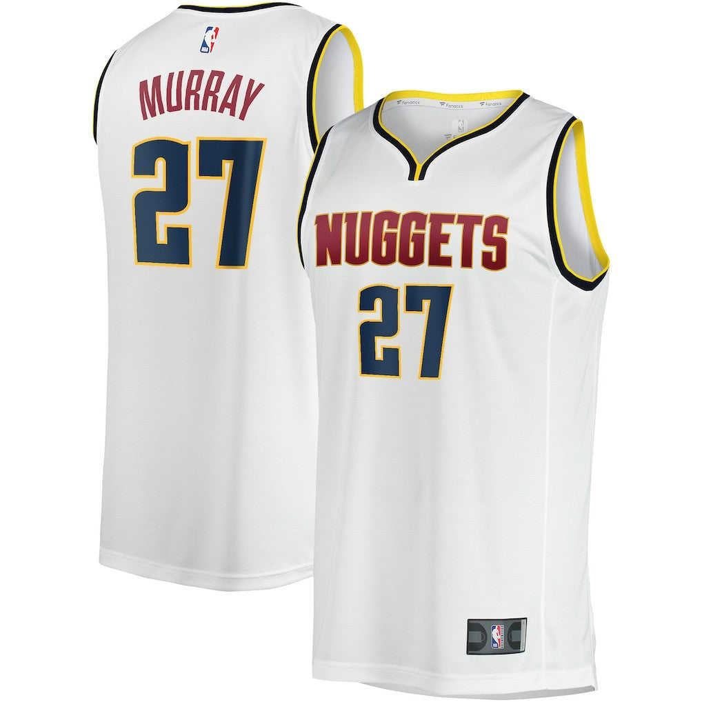 White Jamal Murray Denver Nuggets Fast Break Player Jersey sale | NBA