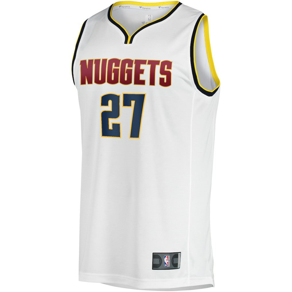 White Jamal Murray Denver Nuggets Fast Break Player Jersey sale | NBA
