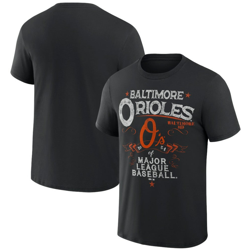Baltimore Orioles Darius Rucker Collection by Fanatics Beach Splatter T-Shirt - MLB T-shirts