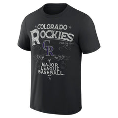 Colorado Rockies Darius Rucker Collection by Fanatics Beach Splatter T-Shirt - MLB T-shirts
