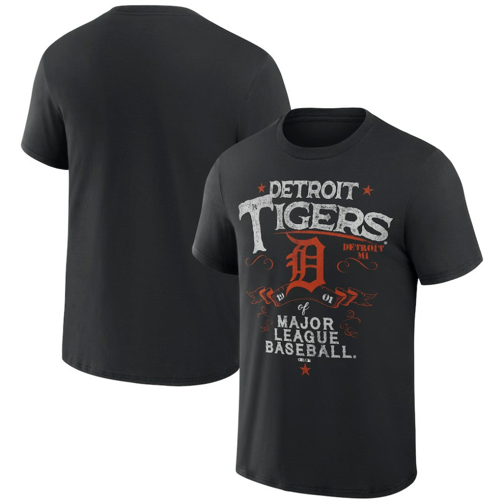 Detroit Tigers Darius Rucker Collection by Fanatics Beach Splatter T-Shirt - MLB T-shirts