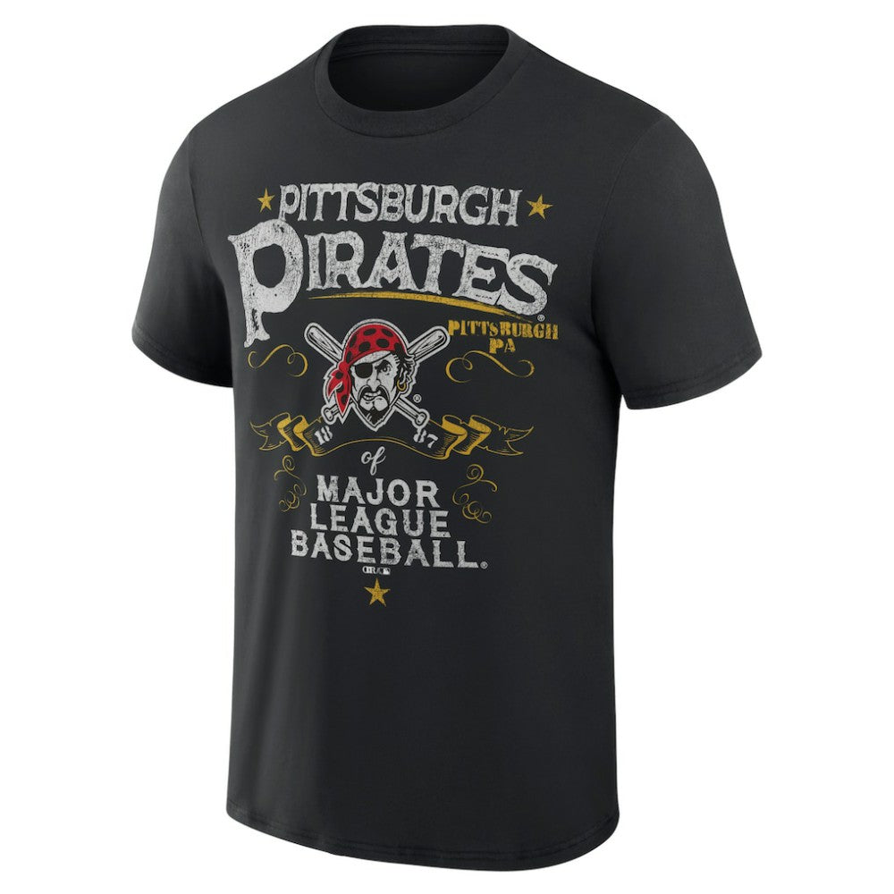 Pittsburgh Pirates Darius Rucker Collection by Fanatics Beach Splatter T-Shirt - MLB T-shirts