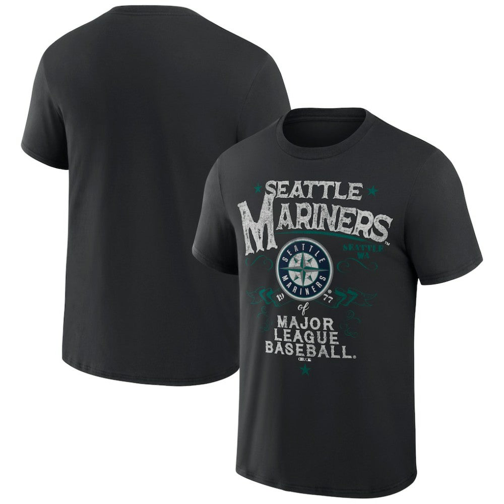Seattle Mariners Darius Rucker Collection by Fanatics Beach Splatter T-Shirt - MLB T-shirts