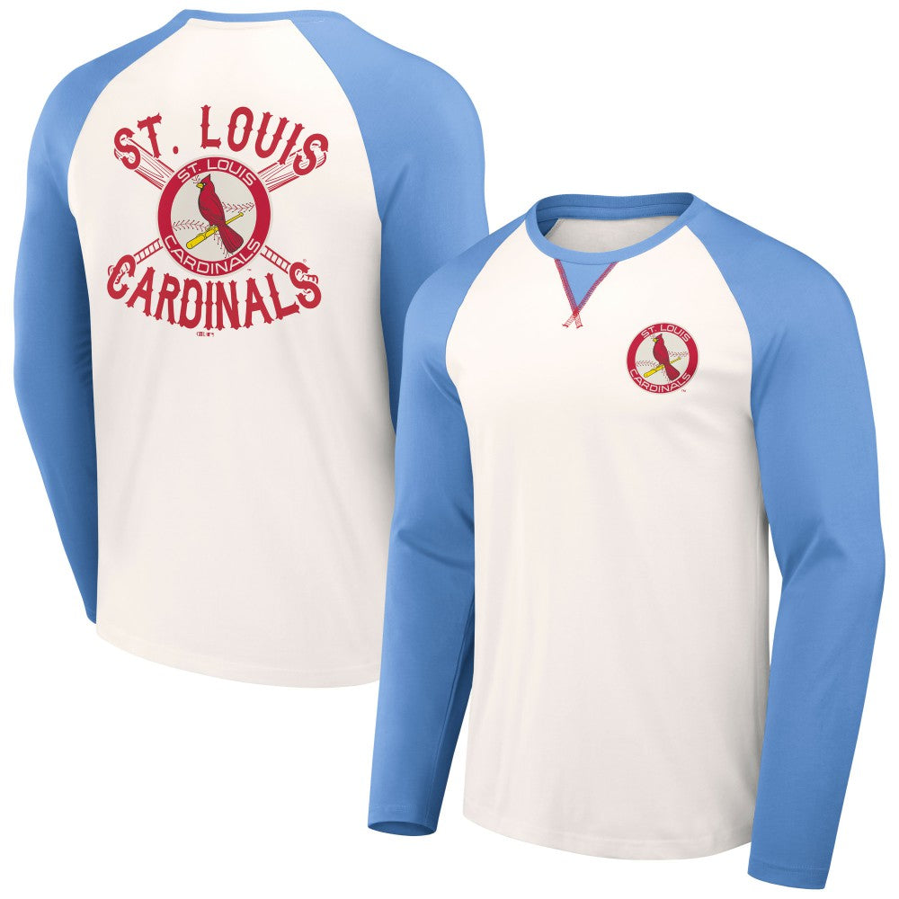 St. Louis Cardinals Darius Rucker Collection by Fanatics Team Color Raglan T-Shirt - MLB T-shirts