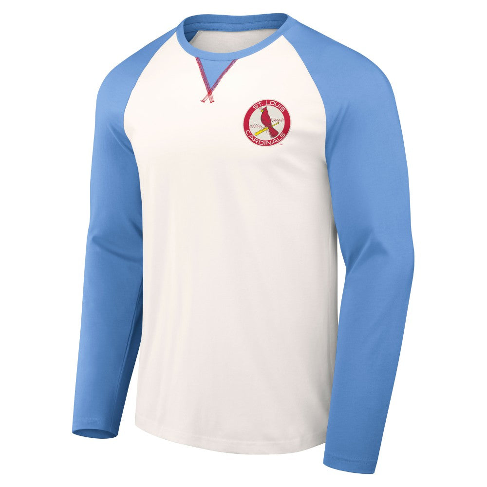 St. Louis Cardinals Darius Rucker Collection by Fanatics Team Color Raglan T-Shirt - MLB T-shirts