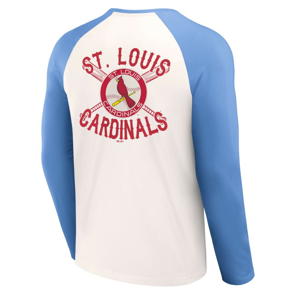 St. Louis Cardinals Darius Rucker Collection by Fanatics Team Color Raglan T-Shirt - MLB T-shirts