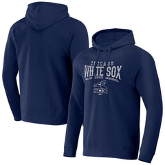 Chicago White Sox Darius Rucker Collection by Fanatics Waffle-Knit Raglan Pullover Hoodie - MLB Hoodies