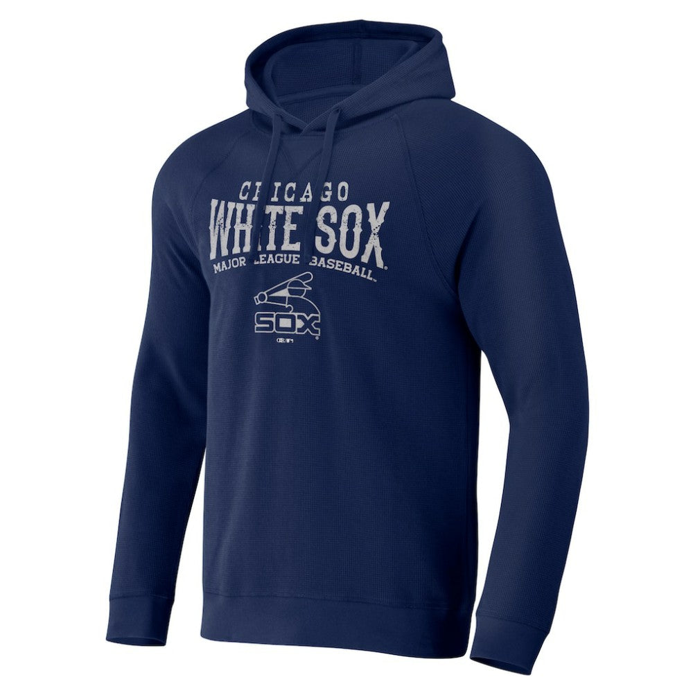 Chicago White Sox Darius Rucker Collection by Fanatics Waffle-Knit Raglan Pullover Hoodie - MLB Hoodies