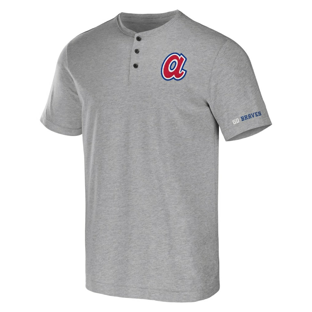 Atlanta Braves Darius Rucker Collection by Fanatics Henley T-Shirt - MLB T-shirts