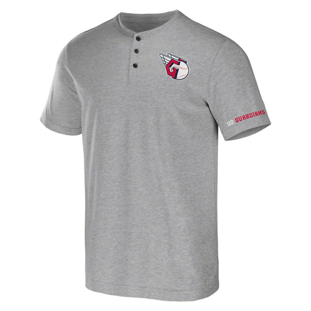 Cleveland Guardians Darius Rucker Collection by Fanatics Henley T-Shirt - MLB T-shirts