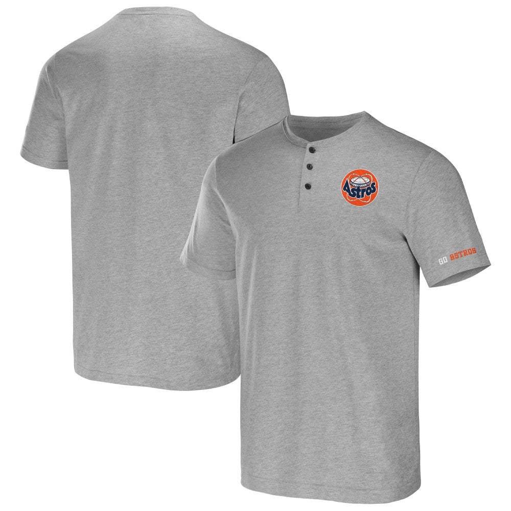 Houston Astros Darius Rucker Collection by Fanatics Henley T-Shirt - MLB T-shirts