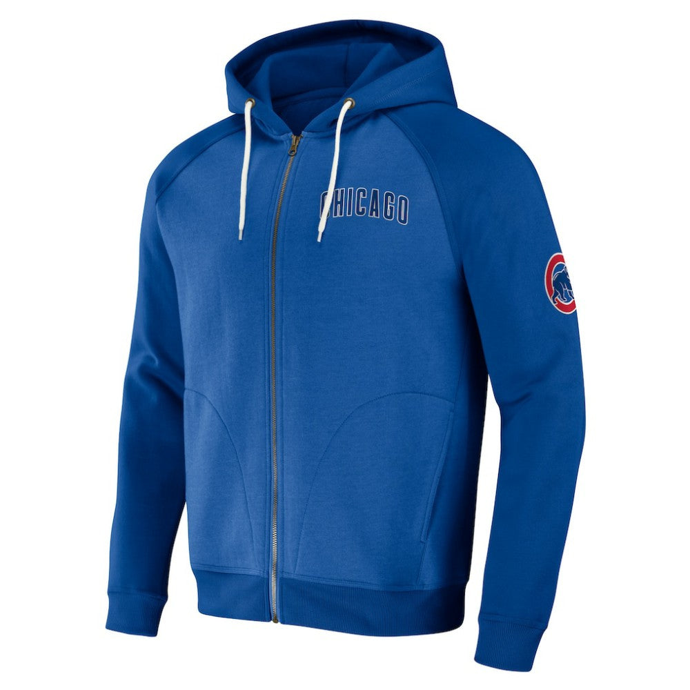 Chicago Cubs Darius Rucker Collection by Fanatics Raglan Full-Zip Hoodie - MLB Hoodies
