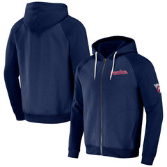 Cleveland Guardians Darius Rucker Collection by Fanatics Raglan Full-Zip Hoodie - MLB Hoodies