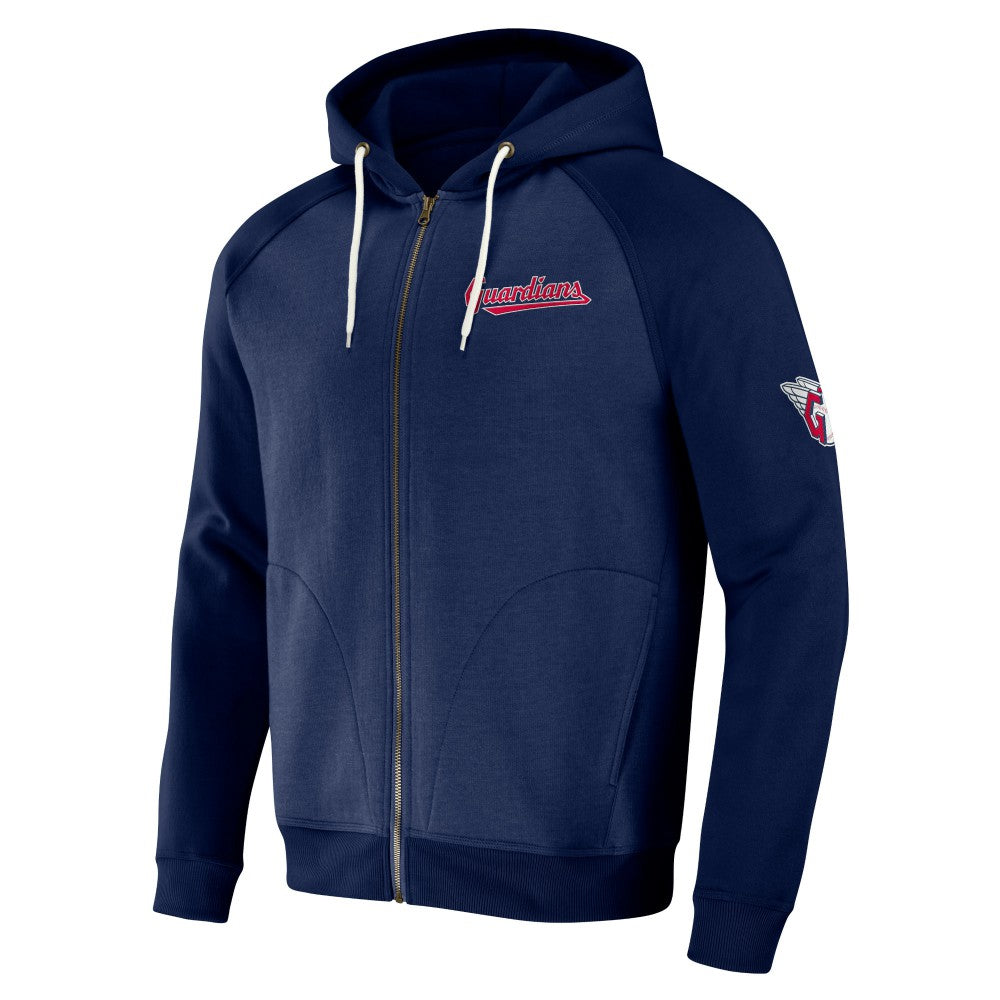 Cleveland Guardians Darius Rucker Collection by Fanatics Raglan Full-Zip Hoodie - MLB Hoodies