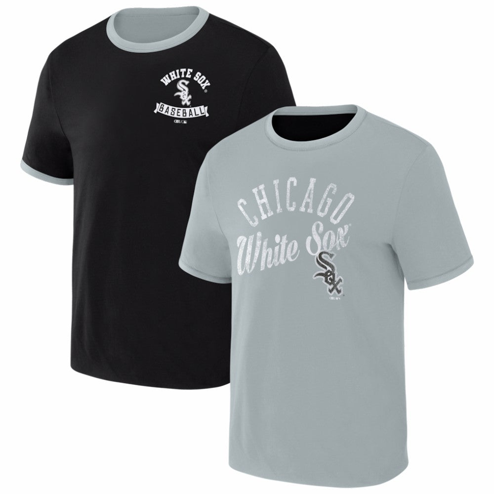 Chicago White Sox Darius Rucker Collection by Fanatics Two-Way Ringer Reversible T-Shirt - MLB T-shirts