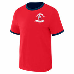 St. Louis Cardinals Darius Rucker Collection by Fanatics Two-Way Ringer Reversible T-Shirt - MLB T-shirts