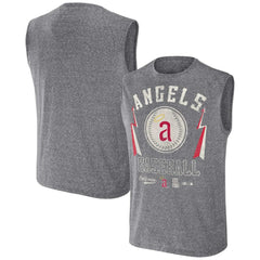Los Angeles Angels Darius Rucker Collection by Fanatics Relaxed-Fit Muscle Tank Top - MLB Tanks