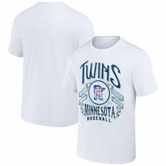 Minnesota Twins Darius Rucker Collection by Fanatics Distressed Rock T-Shirt - MLB T-shirts