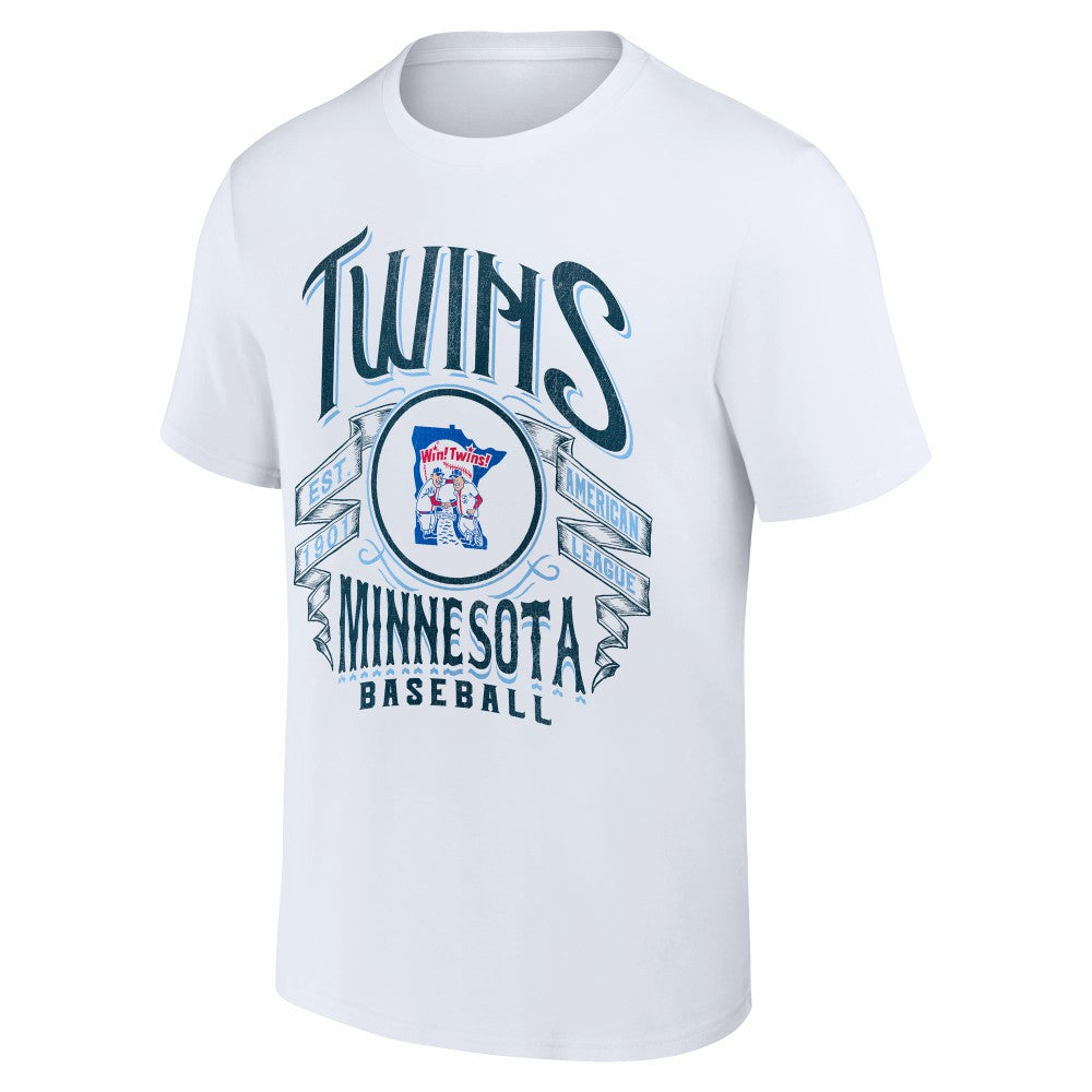 Minnesota Twins Darius Rucker Collection by Fanatics Distressed Rock T-Shirt - MLB T-shirts