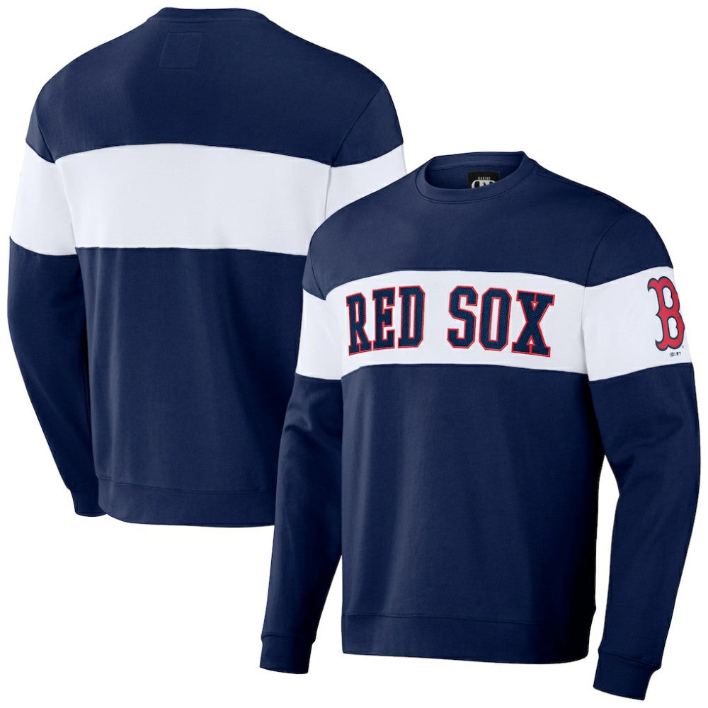 Boston Red Sox Darius Rucker Collection by Fanatics Stripe Pullover Sweatshirt - MLB Pullover