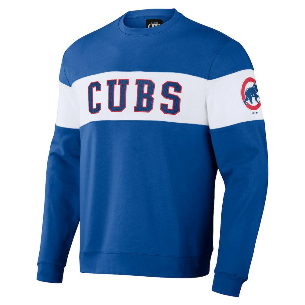Chicago Cubs Darius Rucker Collection by Fanatics Stripe Pullover Sweatshirt - MLB Pullover