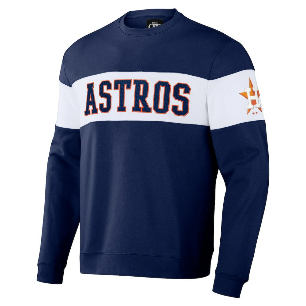 Houston Astros Darius Rucker Collection by Fanatics Stripe Pullover Sweatshirt - MLB Pullover