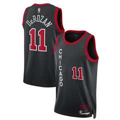 Black DeMar DeRozan Chicago Bulls Unisex 2023/24 Swingman Jersey | NBA
