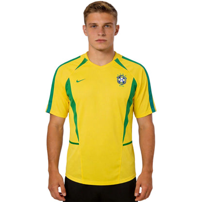 Retro Brazil Home Jersey World Cup 2002