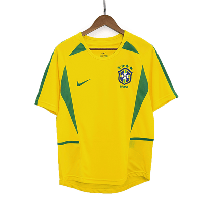 Retro Brazil Home Jersey World Cup 2002