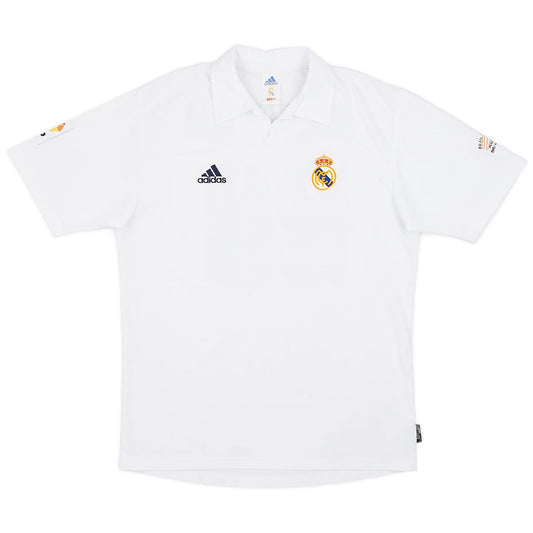 Retro Real Madrid Centenary Home Jersey 2002/03