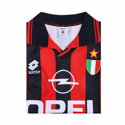 BAGGIO #18 Retro AC Milan Home Jersey 1996/97
