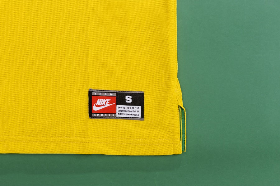 RIVALDO #10 Retro Brazil Home Jersey World Cup 1998