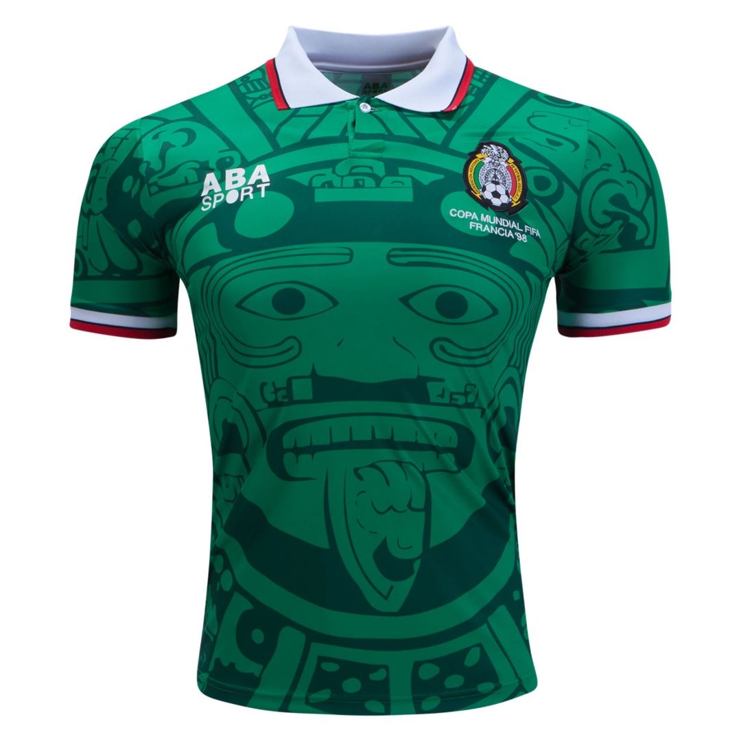 HERNANDEZ #15 Retro Mexico Home Jersey World Cup 1998