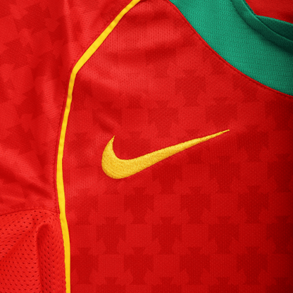 Rui Costa #10 Retro Portugal Home Jersey Euro 2004