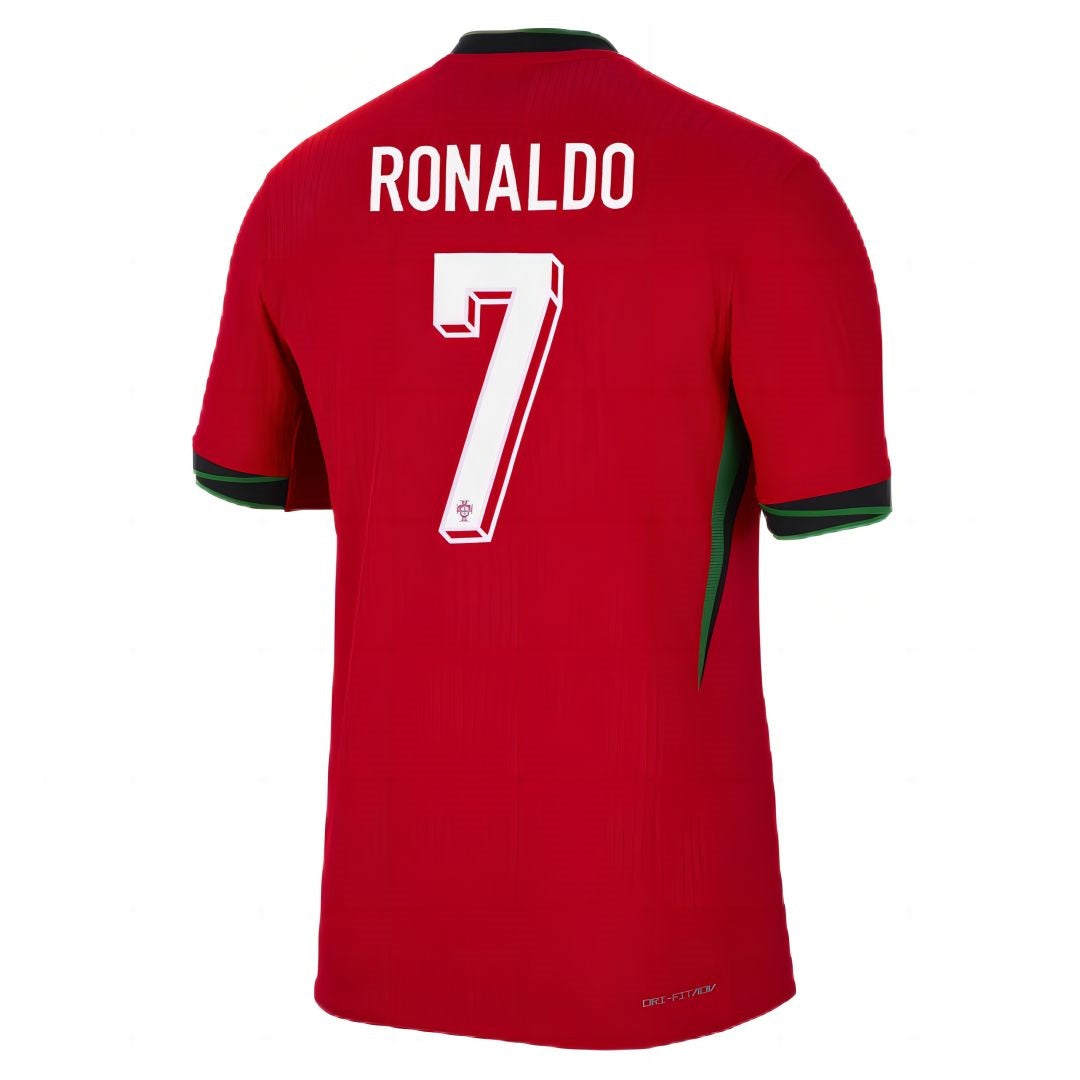 Ronaldo #7 Portugal Home Match Jersey Player Version EURO