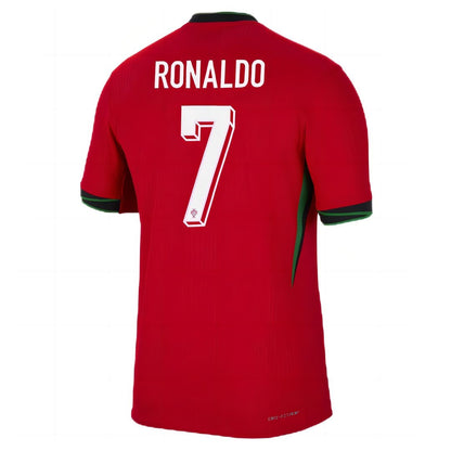 Ronaldo #7 Portugal Home Match Jersey Player Version EURO
