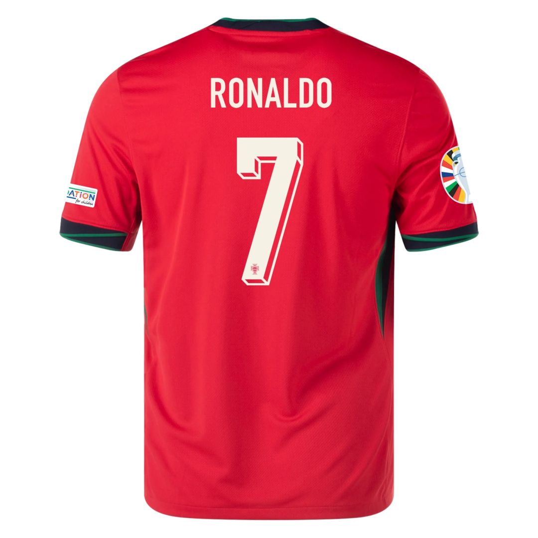[Super Replica] Ronaldo #7 Portugal Home Jersey Euro