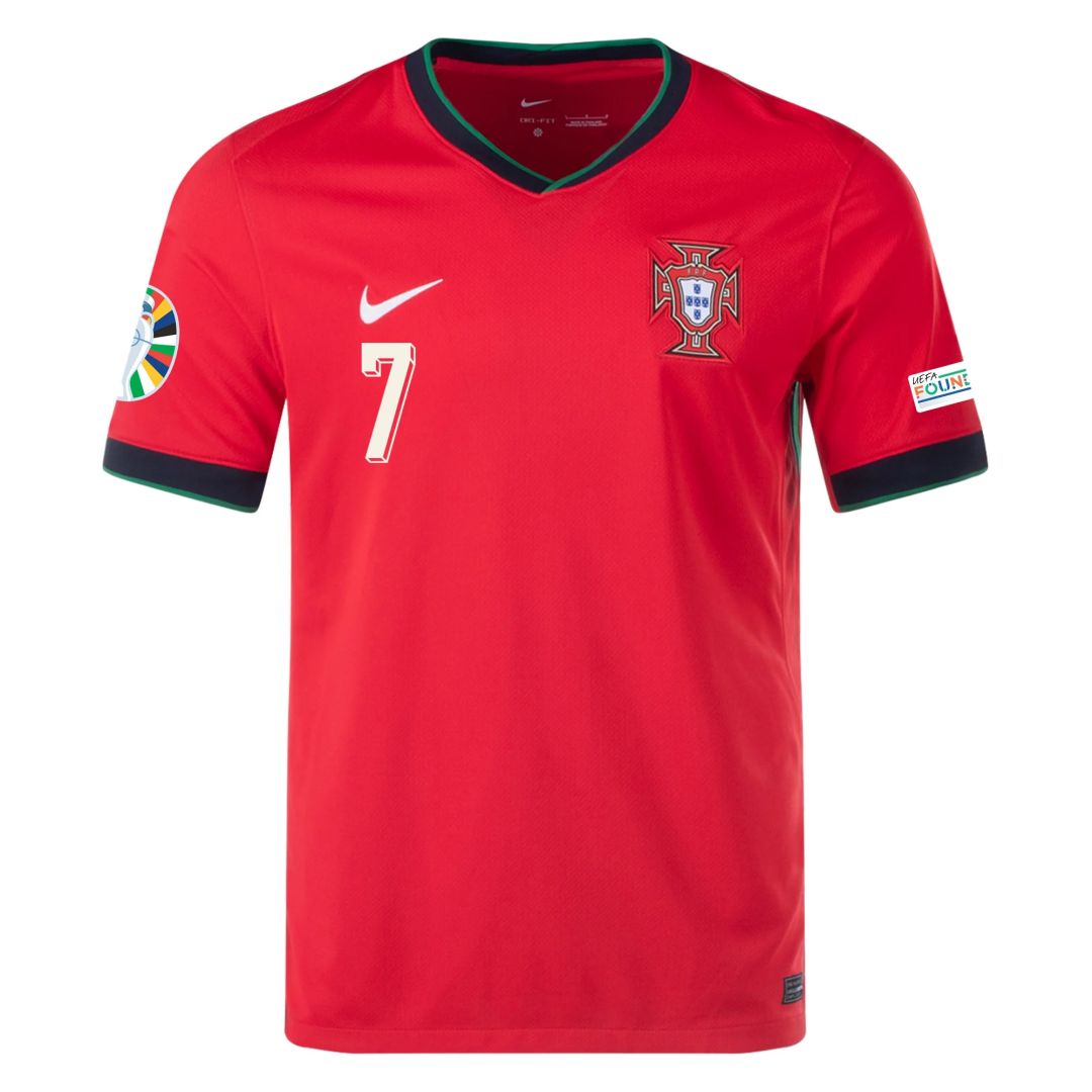 [Super Replica] Ronaldo #7 Portugal Home Jersey Euro