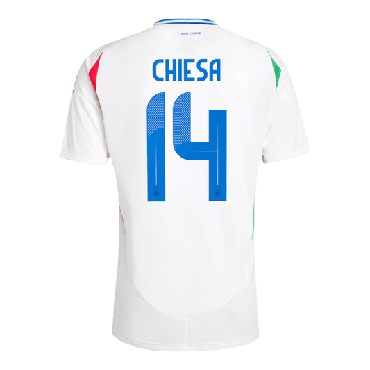 [Super Replica] CHIESA #14 Italy Away Jersey Euro