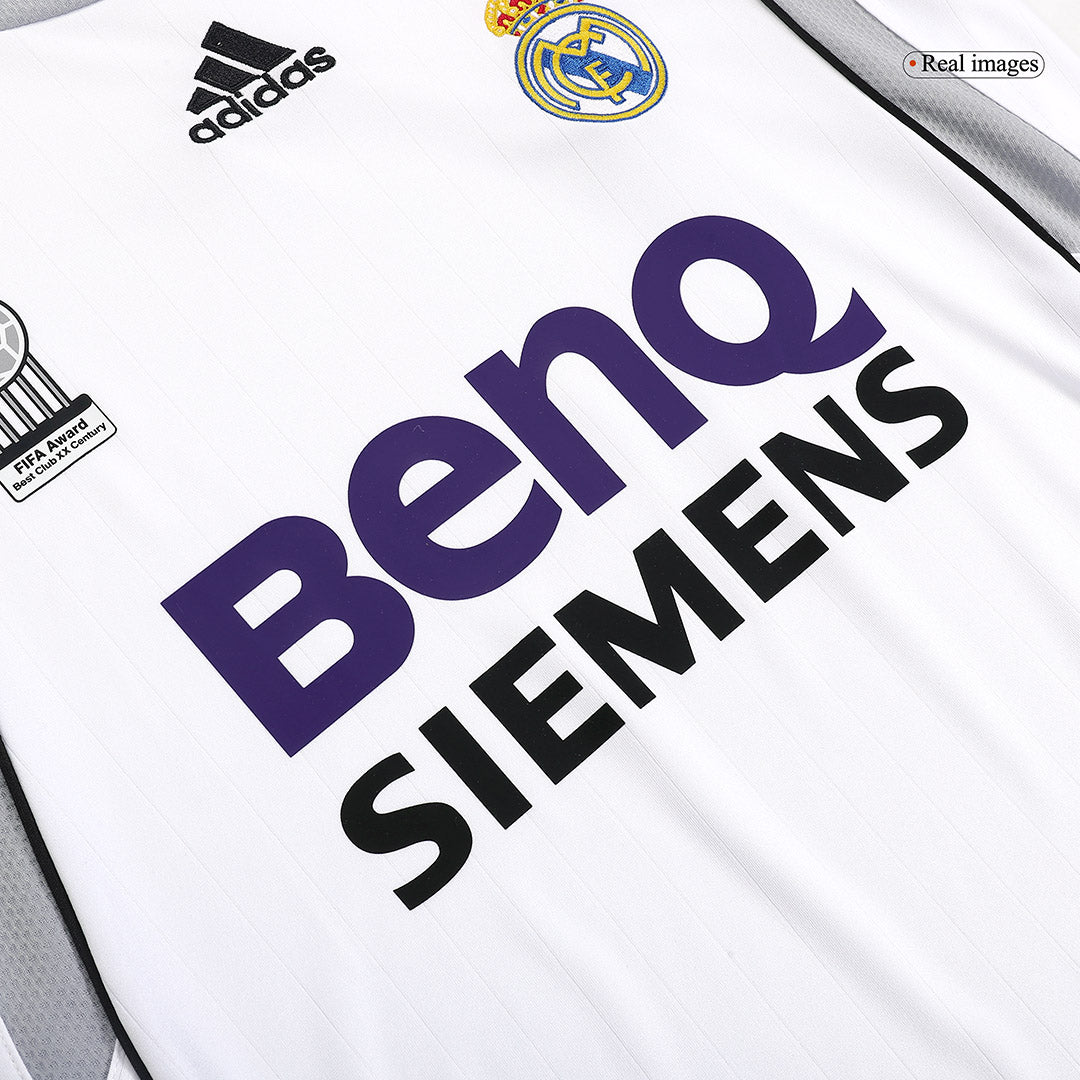 Beckham #23 Retro Real Madrid Home Jersey 2006/07