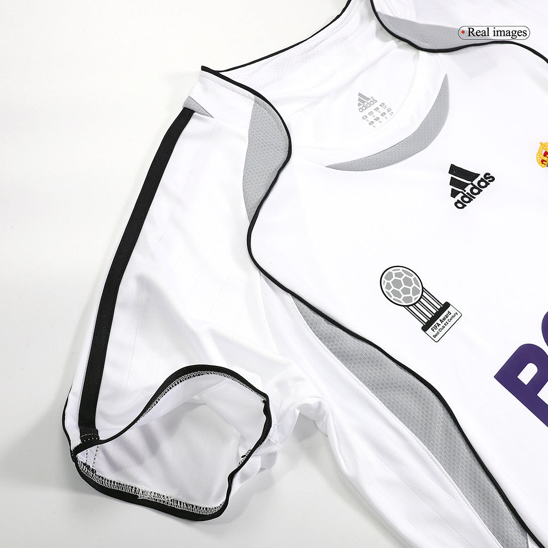 Beckham #23 Retro Real Madrid Home Jersey 2006/07