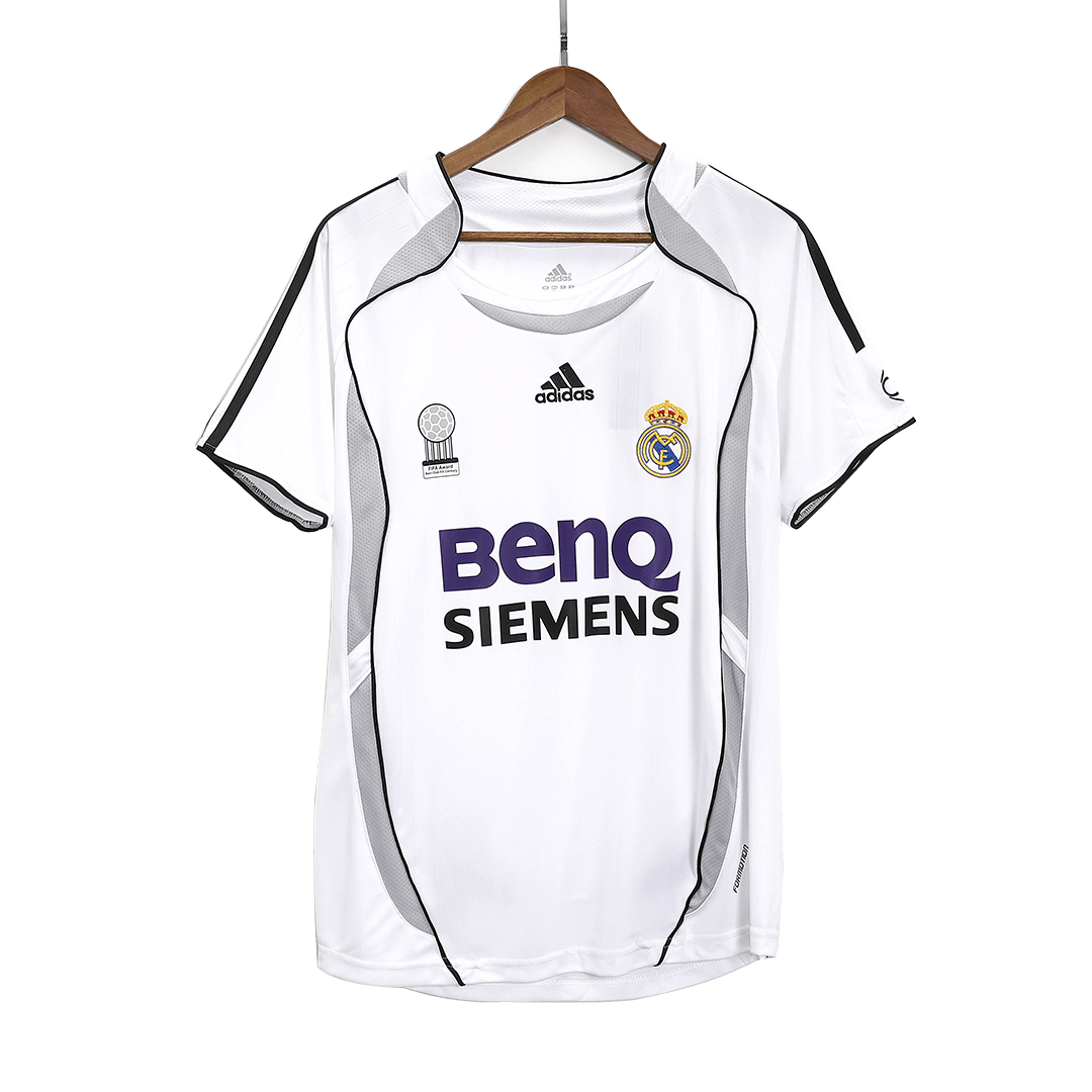 Beckham #23 Retro Real Madrid Home Jersey 2006/07