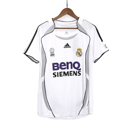 Beckham #23 Retro Real Madrid Home Jersey 2006/07