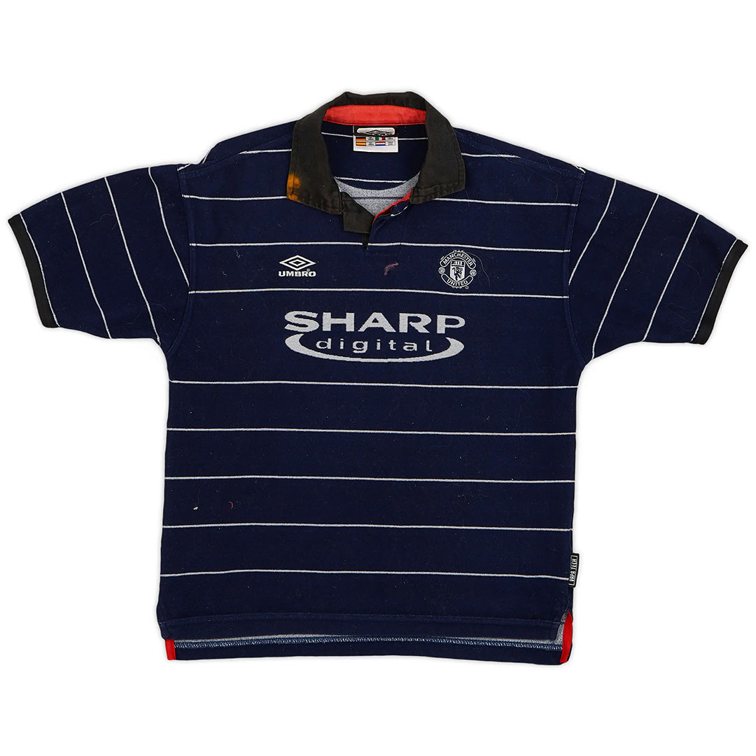 Beckham #7 Rero Manchester United Away Jersey 1999/00