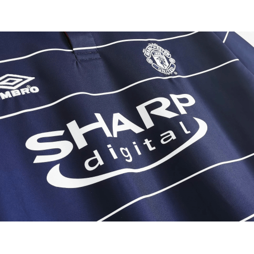 Beckham #7 Rero Manchester United Away Jersey 1999/00