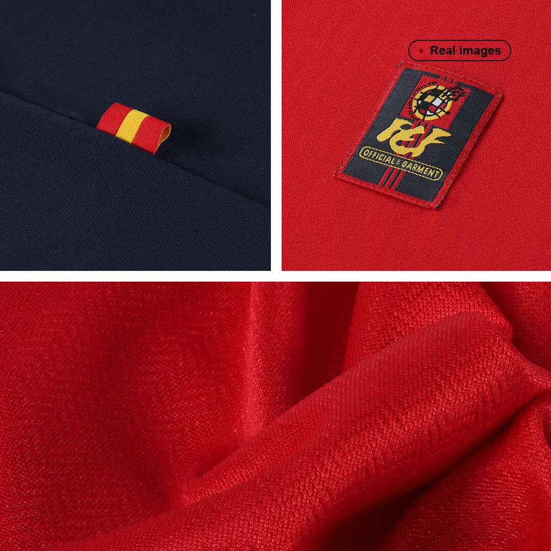 RAÚL #10 Retro Spain Home Jersey World Cup 1998